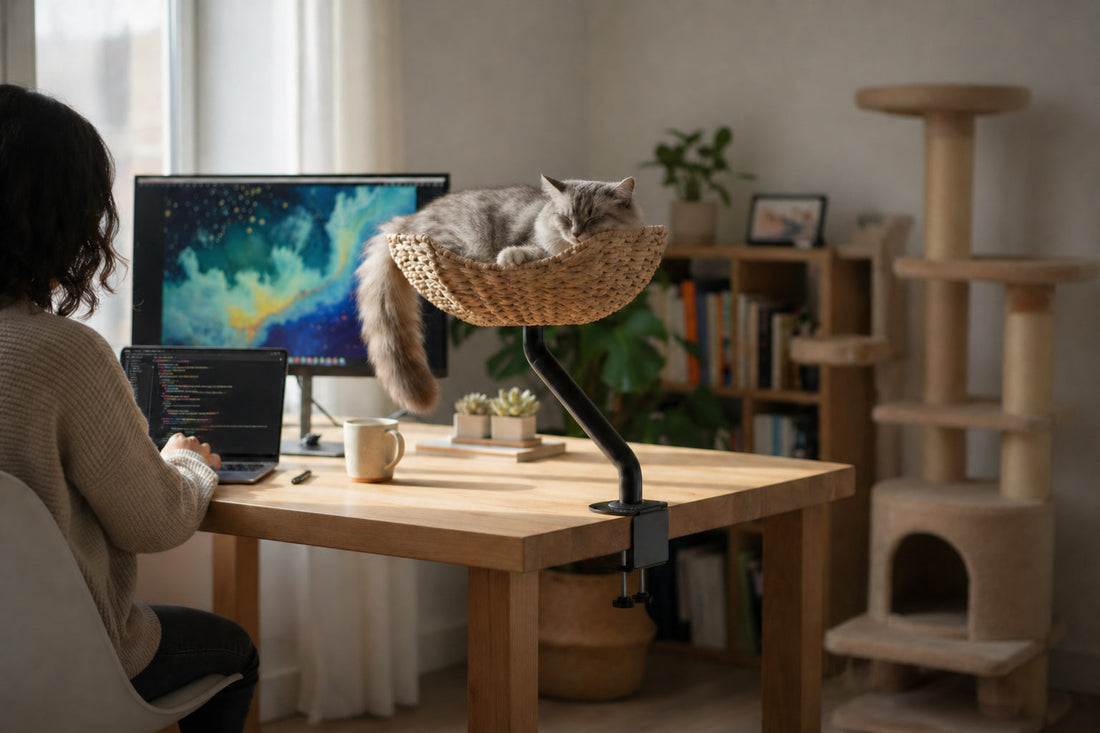 Cat Bed vs. Cat Tree: Which Is Right for Your Home Office?