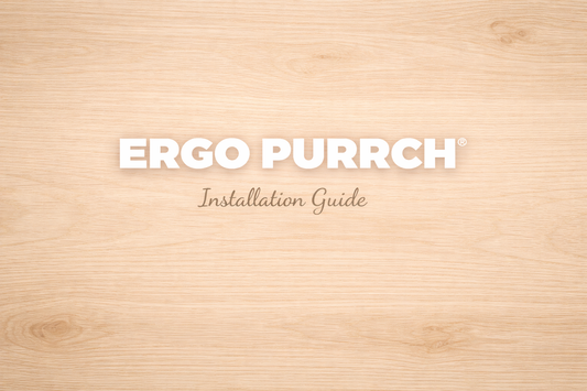 Step-by-Step Guide to Installing the ERGO PURRCH® in Your Home Office