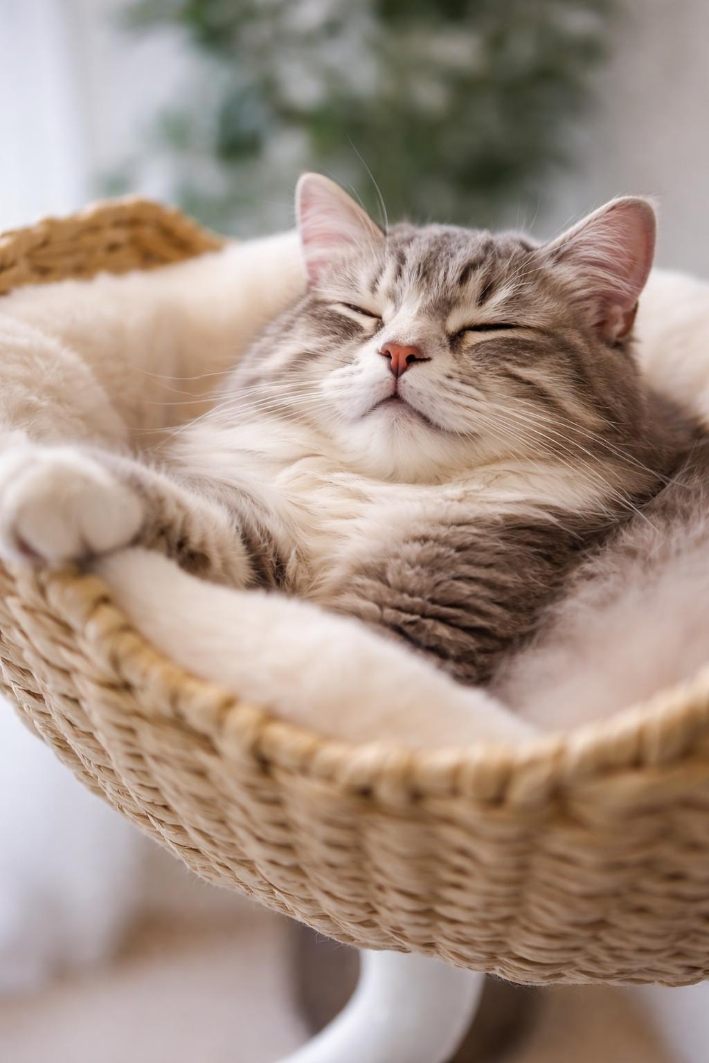 ERGO PURRCH - The Sustainable Desk-Mounted Cat Bed